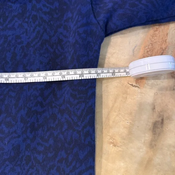 Columbia Woman’s Lodge Funnel Pullover Blue & Black Fleece Lined Size Large Cowl - Picture 5 of 6